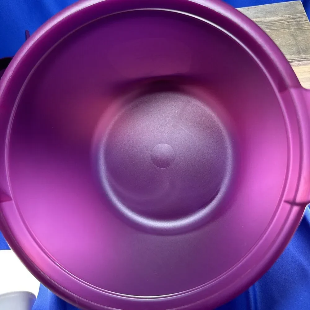 Tupperware Microwave Rice Cooker Purple Large 3L or 12 cup